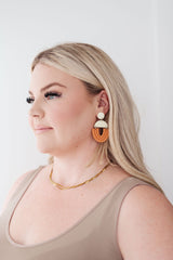 Right On Time Earrings - AS6624-01 - Love it Curvy