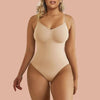 SHAPERX Tummy Control Shapewear Adjustable Straps Seamless Thong Body Shaper - Love it Curvy