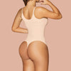 SHAPERX Tummy Control Shapewear Adjustable Straps Seamless Thong Body Shaper - Love it Curvy