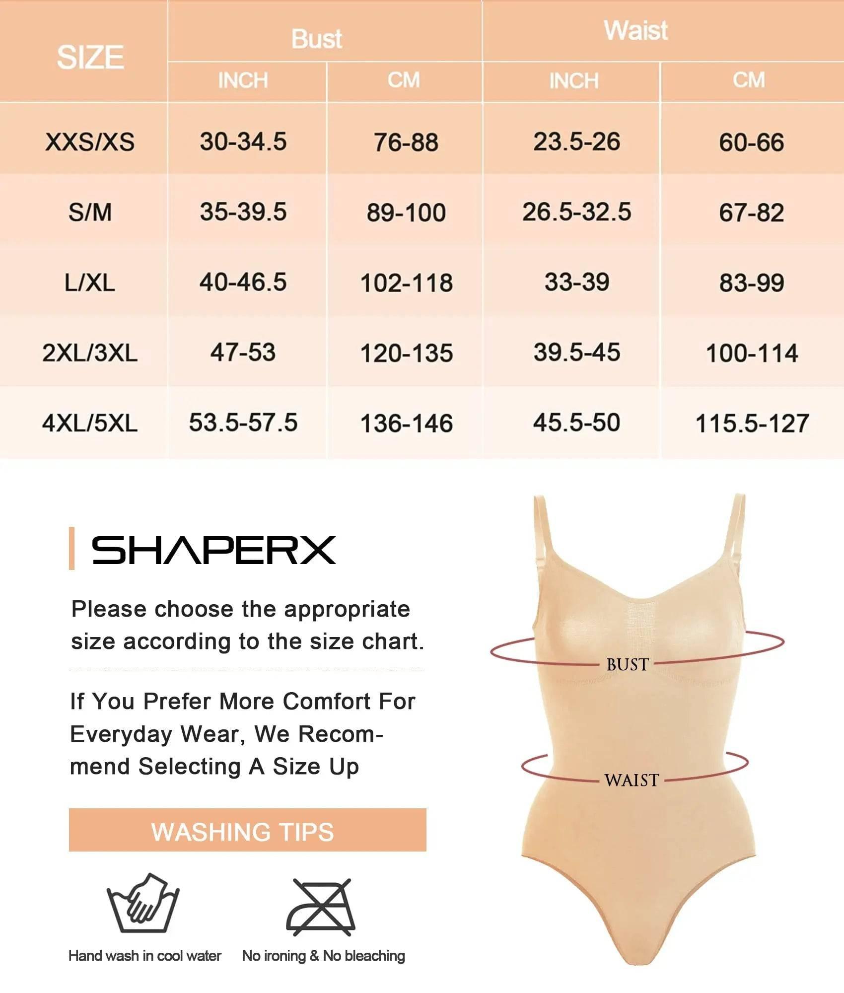 SHAPERX Tummy Control Shapewear Adjustable Straps Seamless Thong Body Shaper - SZ5215-Smokeblue-L/XL - Love it Curvy