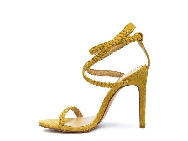 SHERRI SUEDE STILETTO SLING-BACK SANDAL - 2000001005429 - Love it Curvy