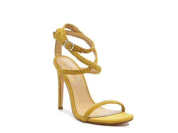 SHERRI SUEDE STILETTO SLING-BACK SANDAL - 2000001005429 - Love it Curvy