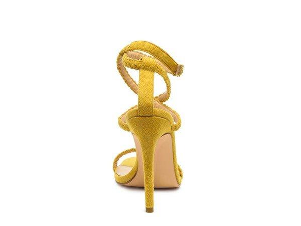 SHERRI SUEDE STILETTO SLING-BACK SANDAL - 2000001005429 - Love it Curvy