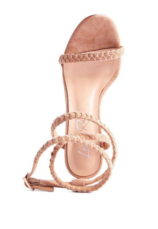 SHERRI SUEDE STILETTO SLING-BACK SANDAL - 2000001005429 - Love it Curvy