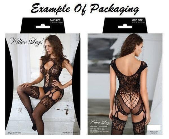 Solid Cutout Mini Bodystocking Dress - Love it Curvy