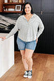 Striped Serendipity Pullover - AS6940-01 - Love it Curvy