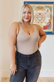 The Basics Bodysuit In Light Mocha - AS4551-1 - Love it Curvy