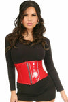 Top Drawer Red Patent Steel Boned Mini Cincher - Love it Curvy
