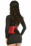 Top Drawer Red Patent Steel Boned Mini Cincher - Love it Curvy
