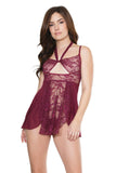 Versatile Elegance Babydoll & G-String Ensemble (20408) - 20408-MLO-OS - Love it Curvy