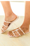 Walk the Talk Studded Sandals - AS5575-01 - Love it Curvy